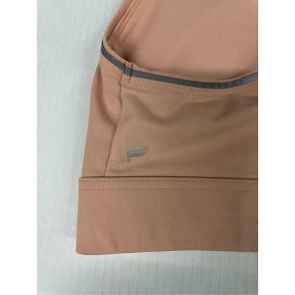 Fabaletics Brynn High Impact Sports Bra II Sz XL Sandalwood/Persimmon/Reflective - Picture 4 of 8